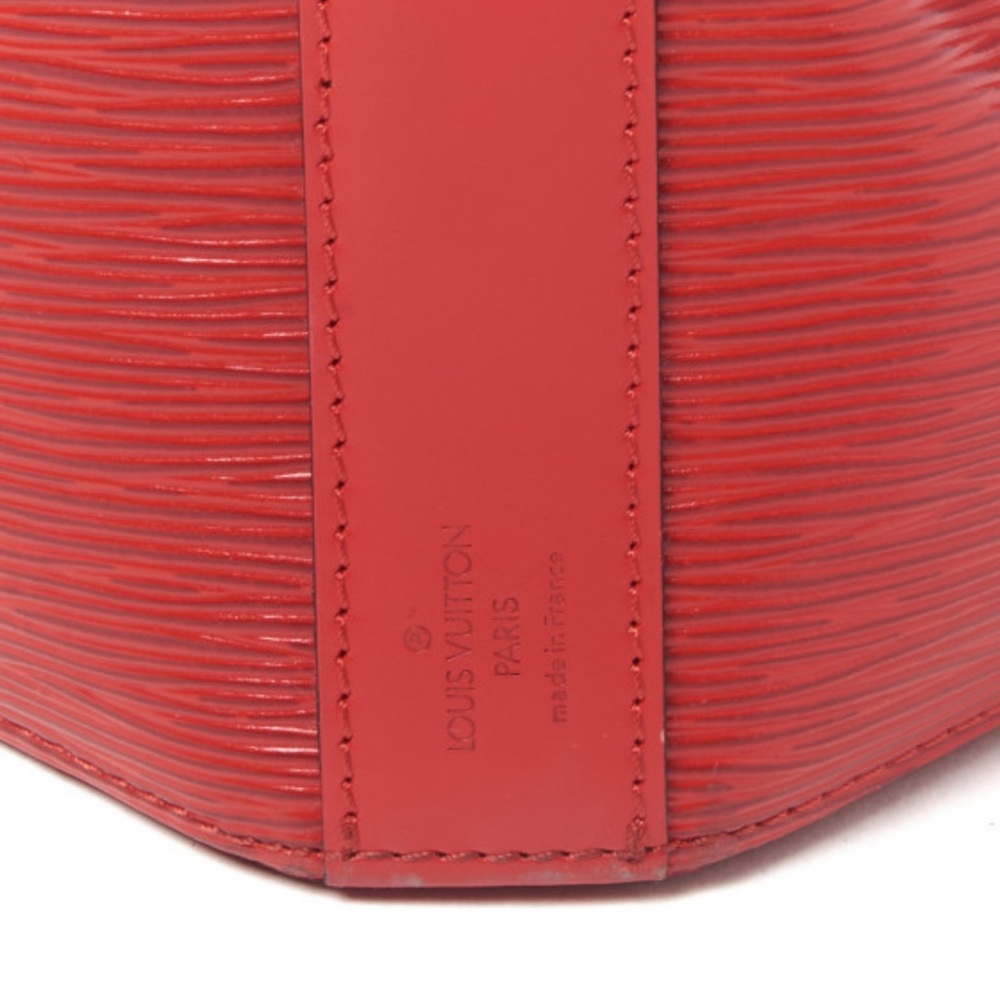 Beautiful Louis Vuitton Sac D’Epaule in Castillan Red with matching pouch - Picture 7 of 9
